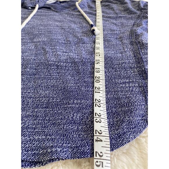 Roxy Boho Surf Open Neck Drawstring Hooded Scoop Hem Sz‎ M - Picture 7 of 10